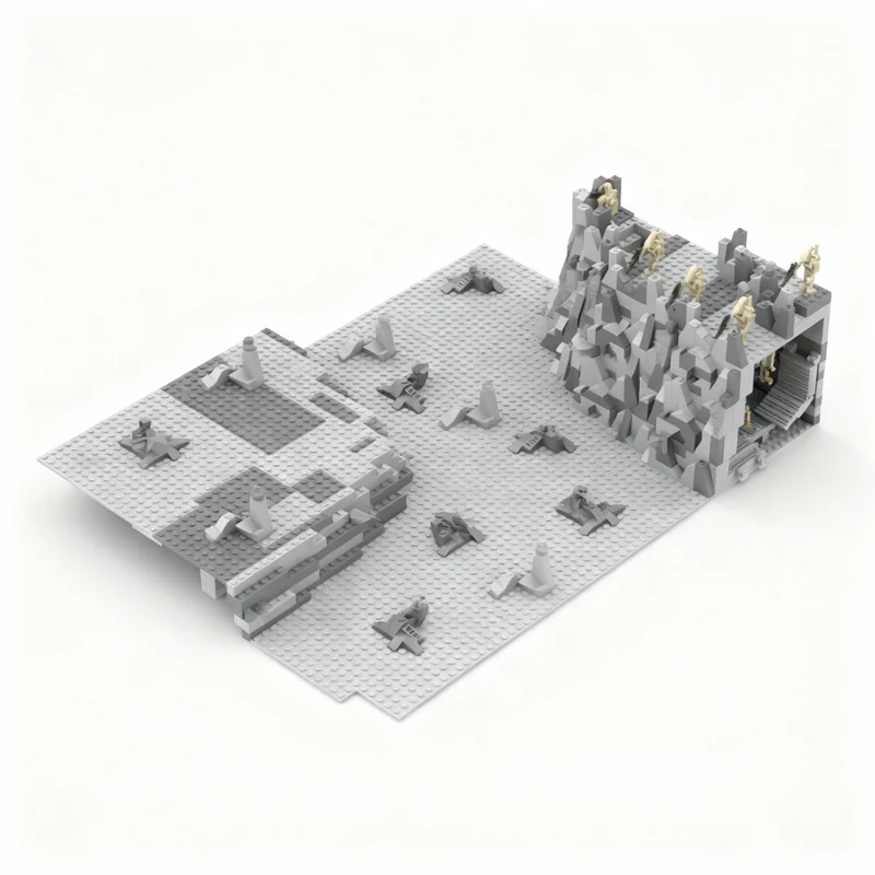 1043PCS MOC Space Battle Droid Factorie Model Custom Building Blocks Architecture DIY Assembly Display Gift Collectible Ideas
1043PCS MOC Space Battle Droid Factorie Model Custom Building Blocks Architecture DIY Assembly Display Gift Collectible Ideas