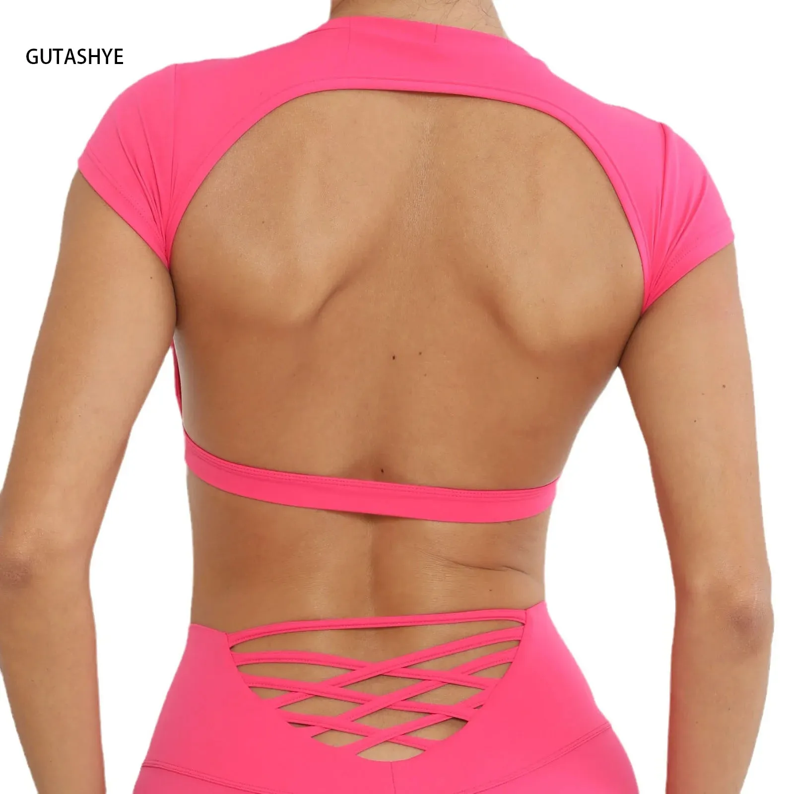 Sports Shirts Workout Tops Fitness Sportswear Female Backless Yoga Clothing Sport Crop Tops Women Gym Top With Chest Pad
Sports Shirts Workout Tops Fitness Sportswear Female Backless Yoga Clothing Sport Crop Tops Women Gym Top With Chest Pad