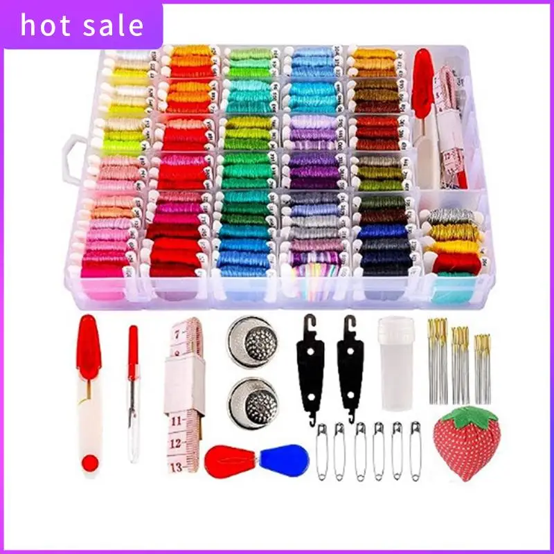 Friendship Bracelet String Kits With Organizer Storage Box, 100 Colors Embroidery Floss With Cross Stitch Tools-Labeled Durable
Friendship Bracelet String Kits With Organizer Storage Box, 100 Colors Embroidery Floss With Cross Stitch Tools-Labeled Durable