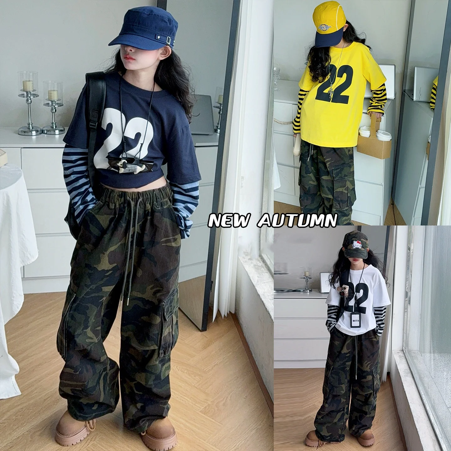 Girl Clothes Set 4-14Y Kid Clothing Set Child 2Piece Of Number Printed Tee Top+Camouflage Pants Bottom Toddle Street Fashionwear
Girl Clothes Set 4-14Y Kid Clothing Set Child 2Piece Of Number Printed Tee Top+Camouflage Pants Bottom Toddle Street Fashionwear