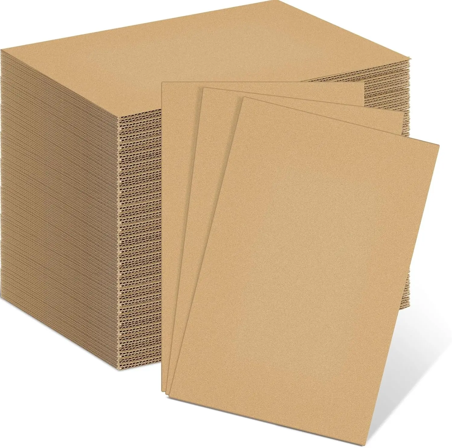 Corrugated Cardboard Sheets 110 Pack 11x17 Inch Flat Inserts for Shipping Packing Crafts
Corrugated Cardboard Sheets 110 Pack 11x17 Inch Flat Inserts for Shipping Packing Crafts