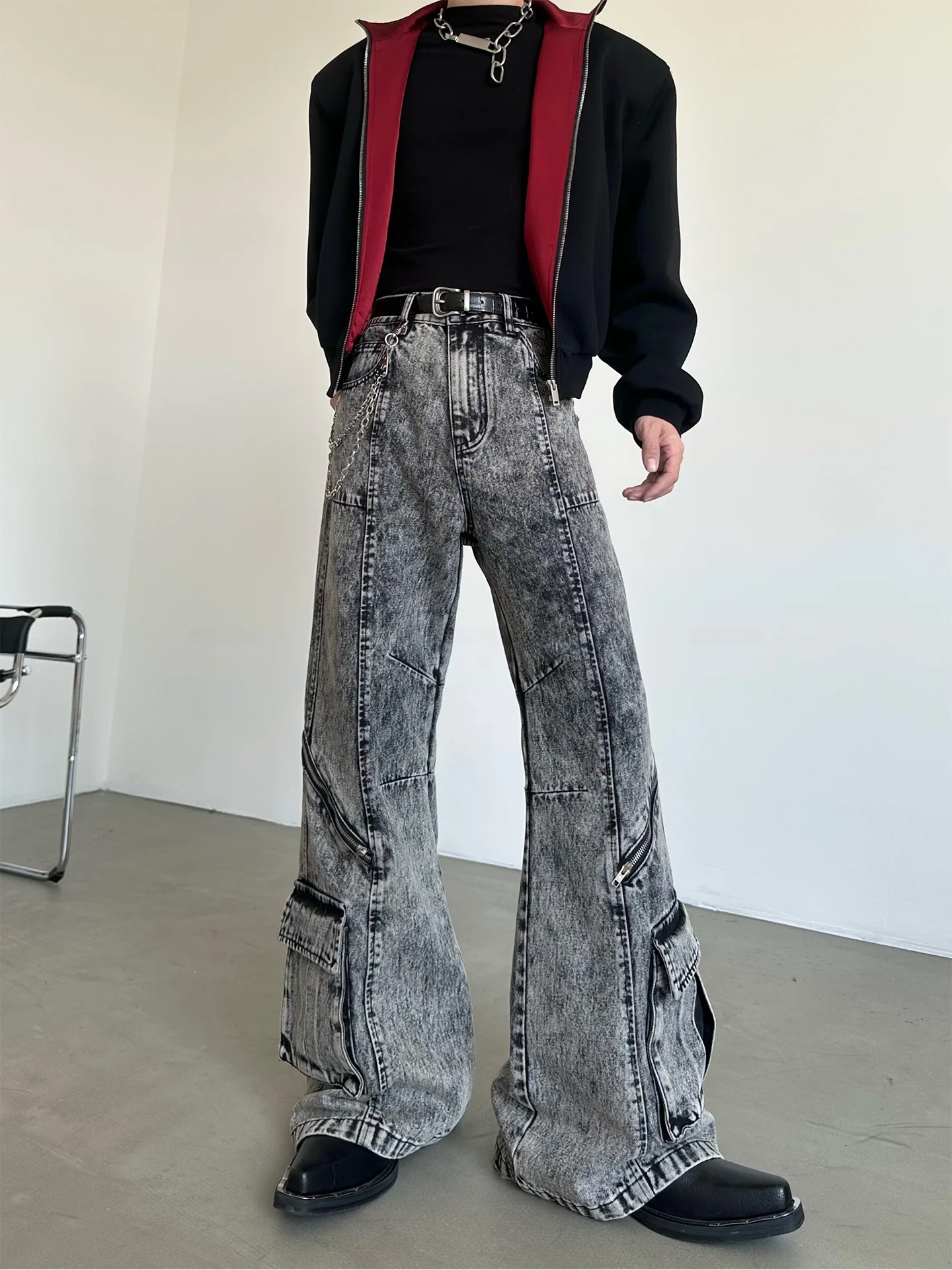 MARTHENAUT Original Washed Workwear Denim Pants High Waist American High Street Wide Leg Long Trousers Trendy Youth Casual
MARTHENAUT Original Washed Workwear Denim Pants High Waist American High Street Wide Leg Long Trousers Trendy Youth Casual