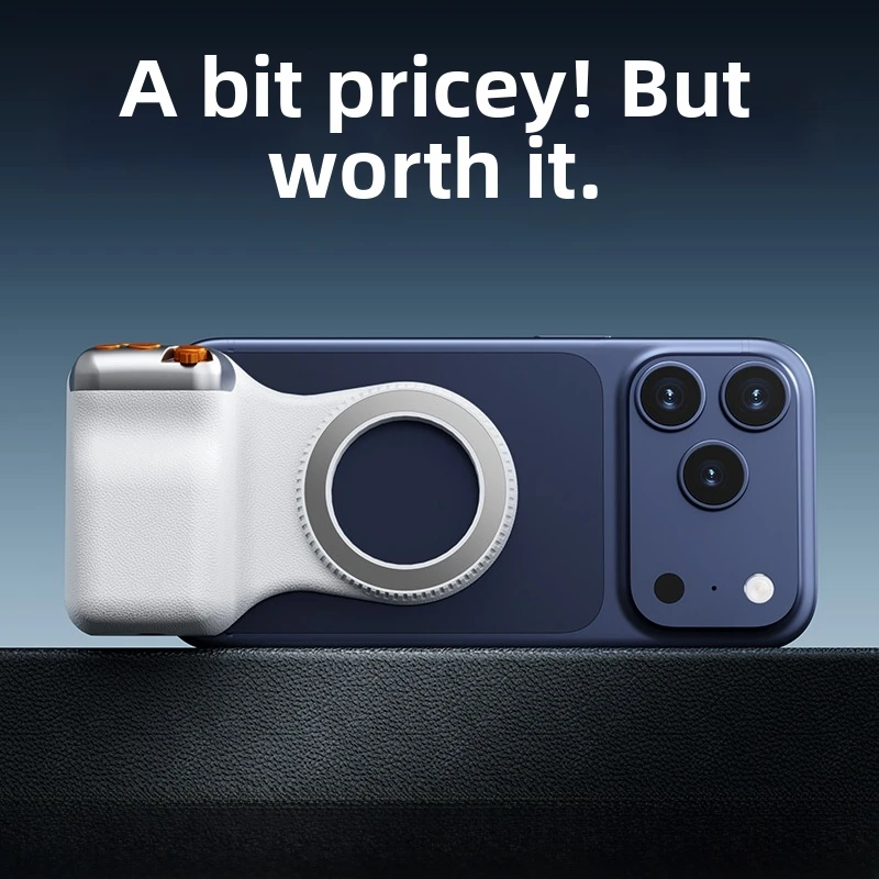 Magnetic phone camera shoot hand grip zoomable smart phone holder portable universal holder for photography for iPhone Android
Magnetic phone camera shoot hand grip zoomable smart phone holder portable universal holder for photography for iPhone Android