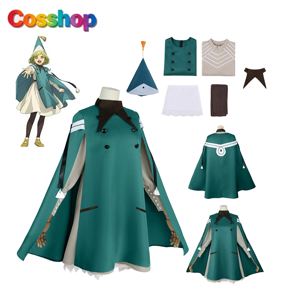 Co Co Cosplay Fantasy Costume Disguise for Women Female Atelier of Tongari Boushi Fancy Dress Up Halloween Carnival Suit
Co Co Cosplay Fantasy Costume Disguise for Women Female Atelier of Tongari Boushi Fancy Dress Up Halloween Carnival Suit