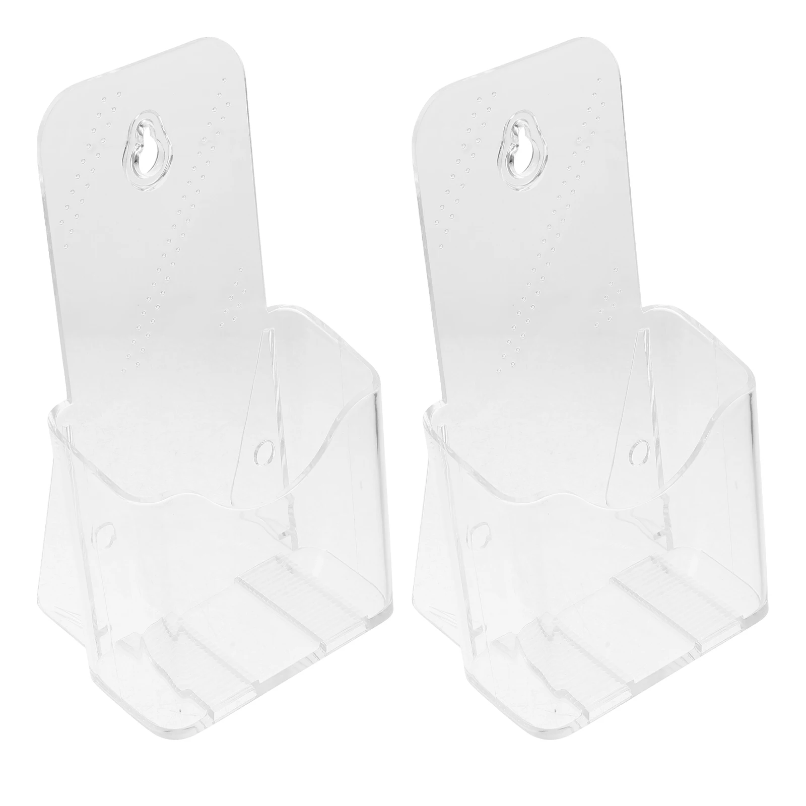 2pcs Transparent Document Stand Pamphlet Organizer Material Multi Function Wall Mount Magazine Rack Card Display Stand
2pcs Transparent Document Stand Pamphlet Organizer Material Multi Function Wall Mount Magazine Rack Card Display Stand