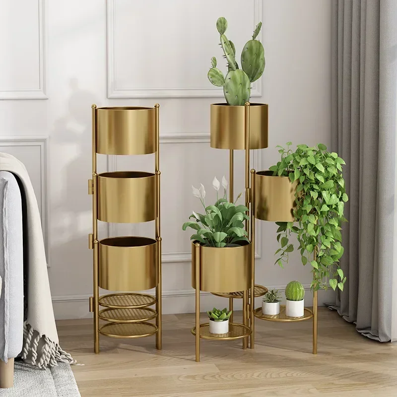 Iron Multi-layer Plant Stand-Floor Extensible Flower Rack Indoor Decorative Planter Shelf for Living Room and Hotels
Iron Multi-layer Plant Stand-Floor Extensible Flower Rack Indoor Decorative Planter Shelf for Living Room and Hotels