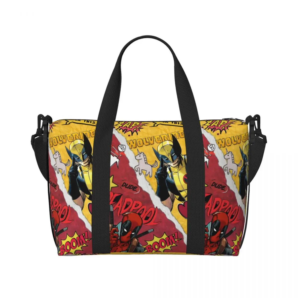 Custom Large Wolverine Classical Film Tote Bag for Women Cool Superhero Shopper Shoulder Beach Gym Travel Bag
Custom Large Wolverine Classical Film Tote Bag for Women Cool Superhero Shopper Shoulder Beach Gym Travel Bag