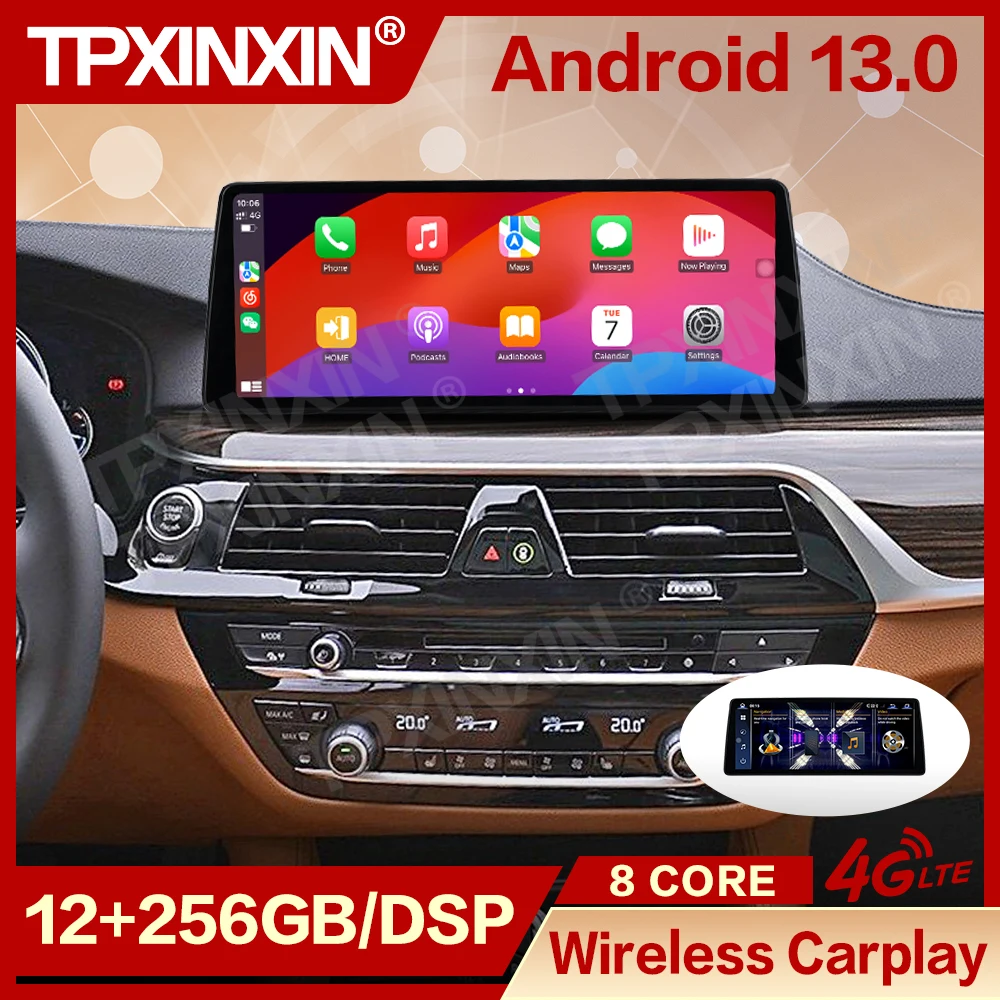 Qualcomm Android Auto Automotive Multimedia Stereo For BMW 5 Series 2018~2020 GPS Navigation Radio Audio Voice control Head Unit
Qualcomm Android Auto Automotive Multimedia Stereo For BMW 5 Series 2018~2020 GPS Navigation Radio Audio Voice control Head Unit