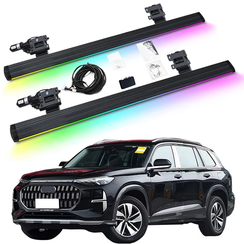 Superior Quality Electric Side Steps Automatic Aluminium Alloy Electric Running Board for Audi Q6 2022-2025
Superior Quality Electric Side Steps Automatic Aluminium Alloy Electric Running Board for Audi Q6 2022-2025
