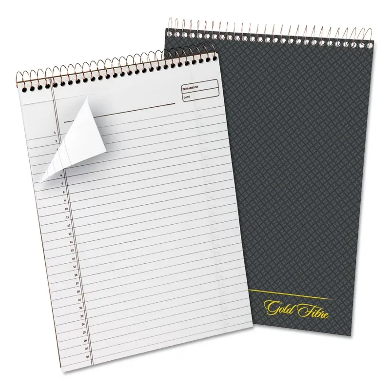 20-813 Gold Fibre Wirebound Project Notes Pad, Project Notes Format, Gray Cover, White Paper, 8.5 X 11.75, 70 Sheets
20-813 Gold Fibre Wirebound Project Notes Pad, Project Notes Format, Gray Cover, White Paper, 8.5 X 11.75, 70 Sheets