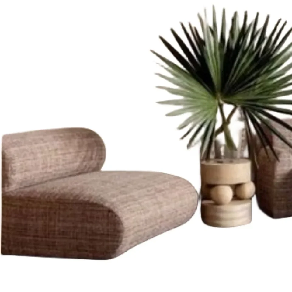 Nordic simple curved fabric sofa special-shaped creative combination multi-person
Nordic simple curved fabric sofa special-shaped creative combination multi-person