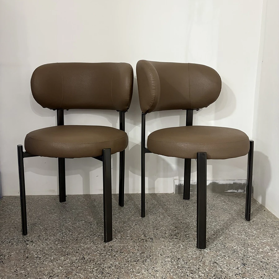 *Modhomi Modern Simple Leather Seat Dining Chair Carbon Steel Base Dining Chair for Restaurant or Living Room Metal Furniture
*Modhomi Modern Simple Leather Seat Dining Chair Carbon Steel Base Dining Chair for Restaurant or Living Room Metal Furniture