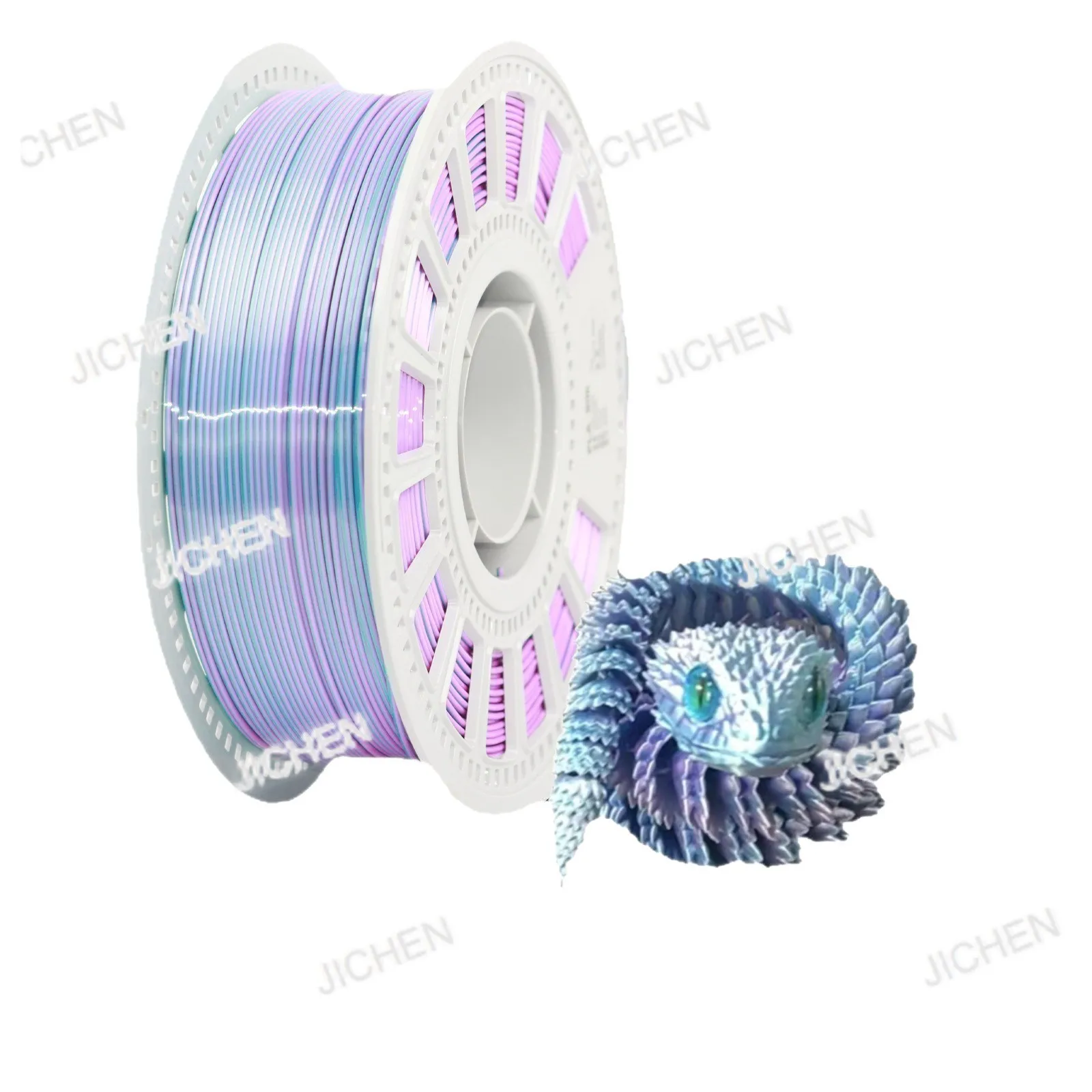 Neu silk PLA gradual change two-color three-color 3D printing consumables printing color pla wire
Neu silk PLA gradual change two-color three-color 3D printing consumables printing color pla wire