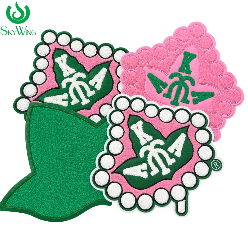 Pretty Girl Greek Alpha AKA Sorority Chenille AKA Pearl Ivy Leaf Pink and Green Iron Patch For Jacket
Pretty Girl Greek Alpha AKA Sorority Chenille AKA Pearl Ivy Leaf Pink and Green Iron Patch For Jacket