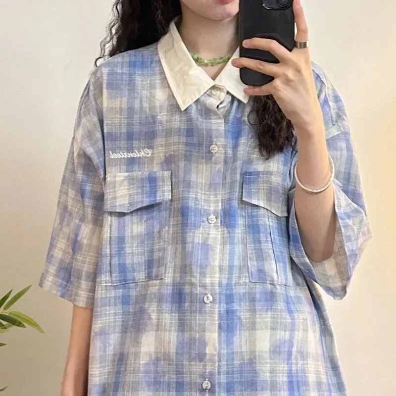 2025 Blusas Mujer De Moda Summer Blouses Women Clothing Short Sleeve Print Streetwear Shirts Casual Fashion Vintage Blouse Tops
2025 Blusas Mujer De Moda Summer Blouses Women Clothing Short Sleeve Print Streetwear Shirts Casual Fashion Vintage Blouse Tops