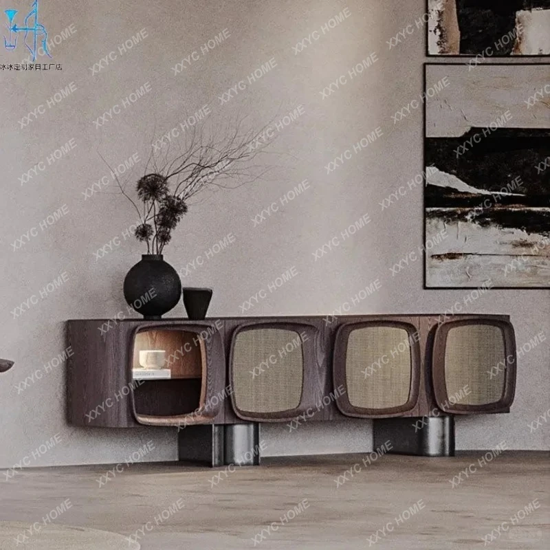 Vintage Solid Wood Living Room Floor TV Cabinet Chest of Drawers Boutique Italian Style Light Luxury TV Storage Cabinet
Vintage Solid Wood Living Room Floor TV Cabinet Chest of Drawers Boutique Italian Style Light Luxury TV Storage Cabinet