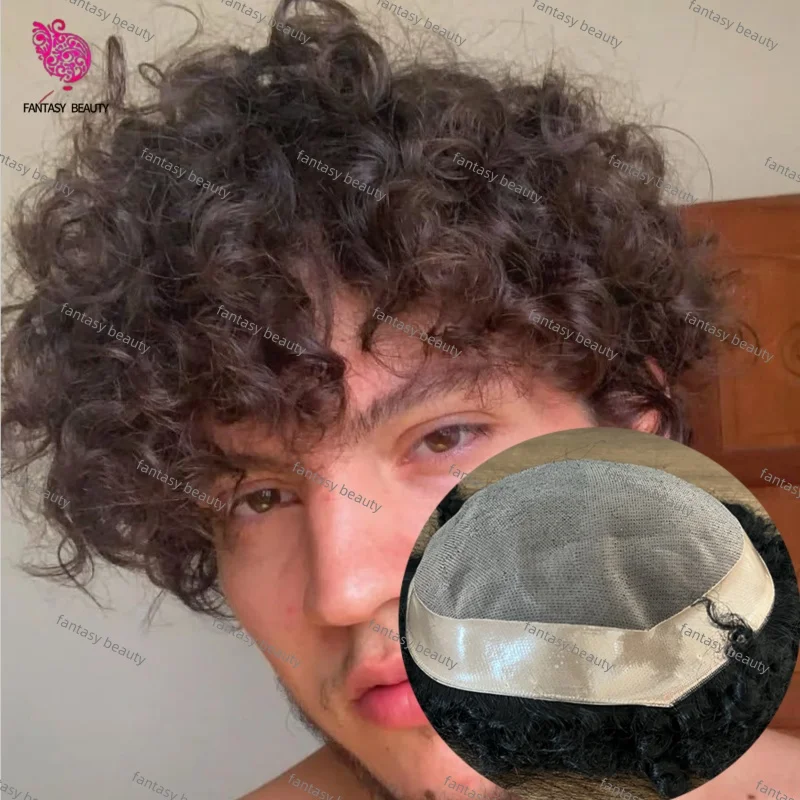 Прочный 22 мм мужской моно и ноп парик из 100% европейских натуральных волос, плотность 130%, черный, коричневый # 2 # 4 афроамериканских мужских парика
Прочный 22 мм мужской моно и ноп парик из 100% европейских натуральных волос, плотность 130%, черный, коричневый # 2 # 4 афроамериканских мужских парика