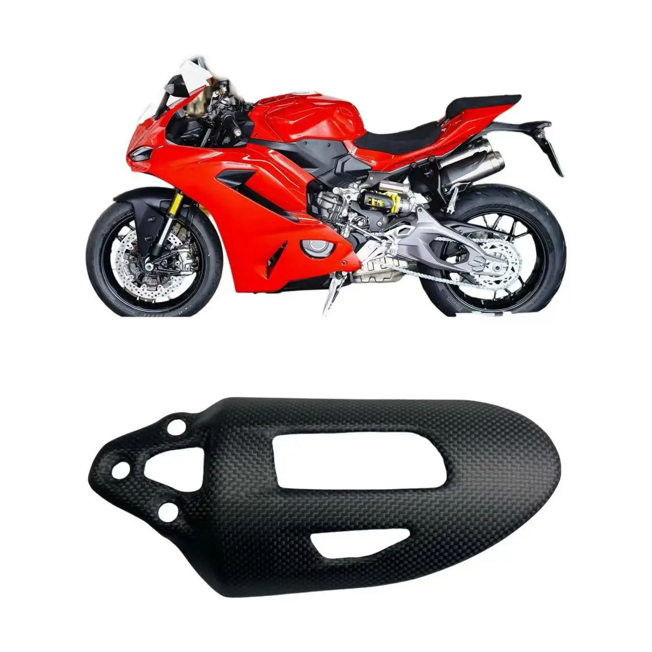 For Ducati Streetfighter V2 Panigale V2 899 959 1199 1299 Carbon Fiber Shock Absorber Motorcycle Protective Cover Modified Parts
For Ducati Streetfighter V2 Panigale V2 899 959 1199 1299 Carbon Fiber Shock Absorber Motorcycle Protective Cover Modified Parts