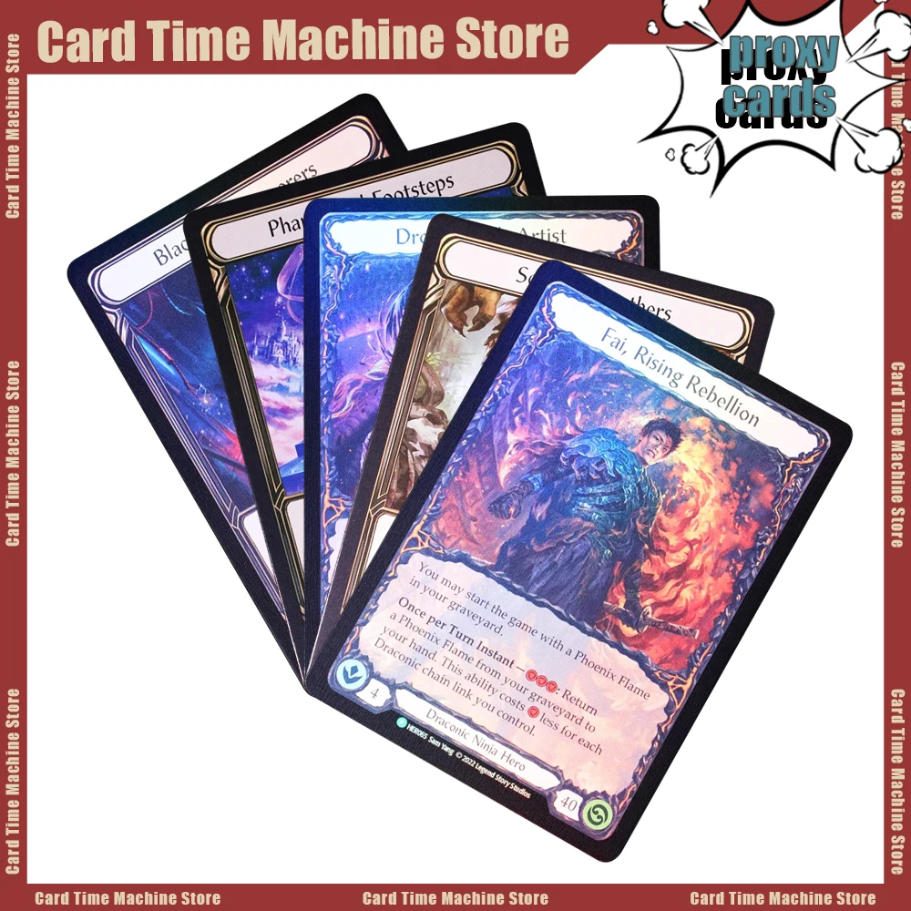 Flesh and Blood FOIL Proxy Cards for Entertainment Games FAB Crown of Providence Dorinthea lronsong Card Collection Toys Gift
Flesh and Blood FOIL Proxy Cards for Entertainment Games FAB Crown of Providence Dorinthea lronsong Card Collection Toys Gift