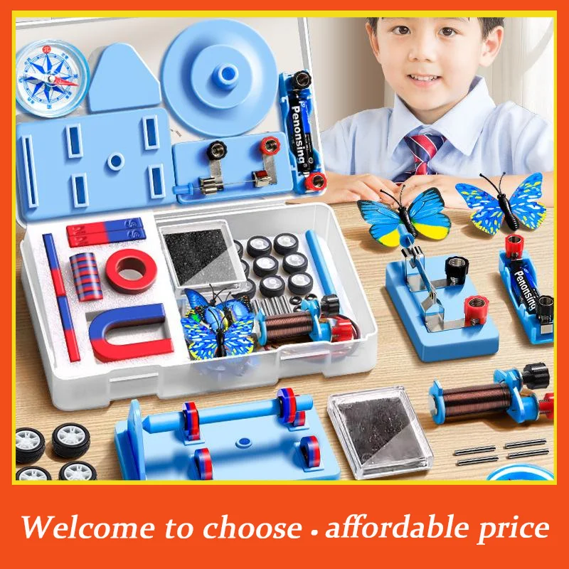 "1Set new Educational Experiment With Bar Ring Horseshoe U Shape Magnets And Compass STEM Physics Science Magnet Kit For Kids
"1Set new Educational Experiment With Bar Ring Horseshoe U Shape Magnets And Compass STEM Physics Science Magnet Kit For Kids