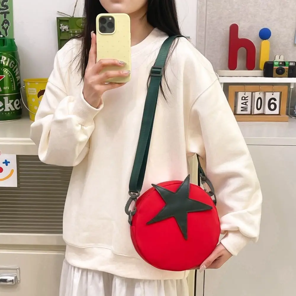 Small Message Bag Tomato Shape Crossbody Bag Solid Color Casual Funny Shoulder Bag Harajuku Korean Style Mobile Phone Pack Male
Small Message Bag Tomato Shape Crossbody Bag Solid Color Casual Funny Shoulder Bag Harajuku Korean Style Mobile Phone Pack Male
