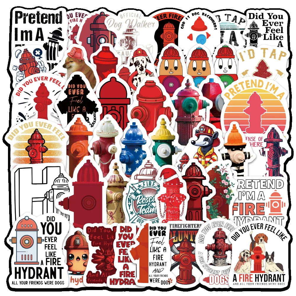 10/50/100PCS Fire Hydrant Cartoon Stickers Fire Rescue Graffiti Safety Facilities DIY Luggage Laptop Guitar Car Bike Decoration
10/50/100PCS Fire Hydrant Cartoon Stickers Fire Rescue Graffiti Safety Facilities DIY Luggage Laptop Guitar Car Bike Decoration