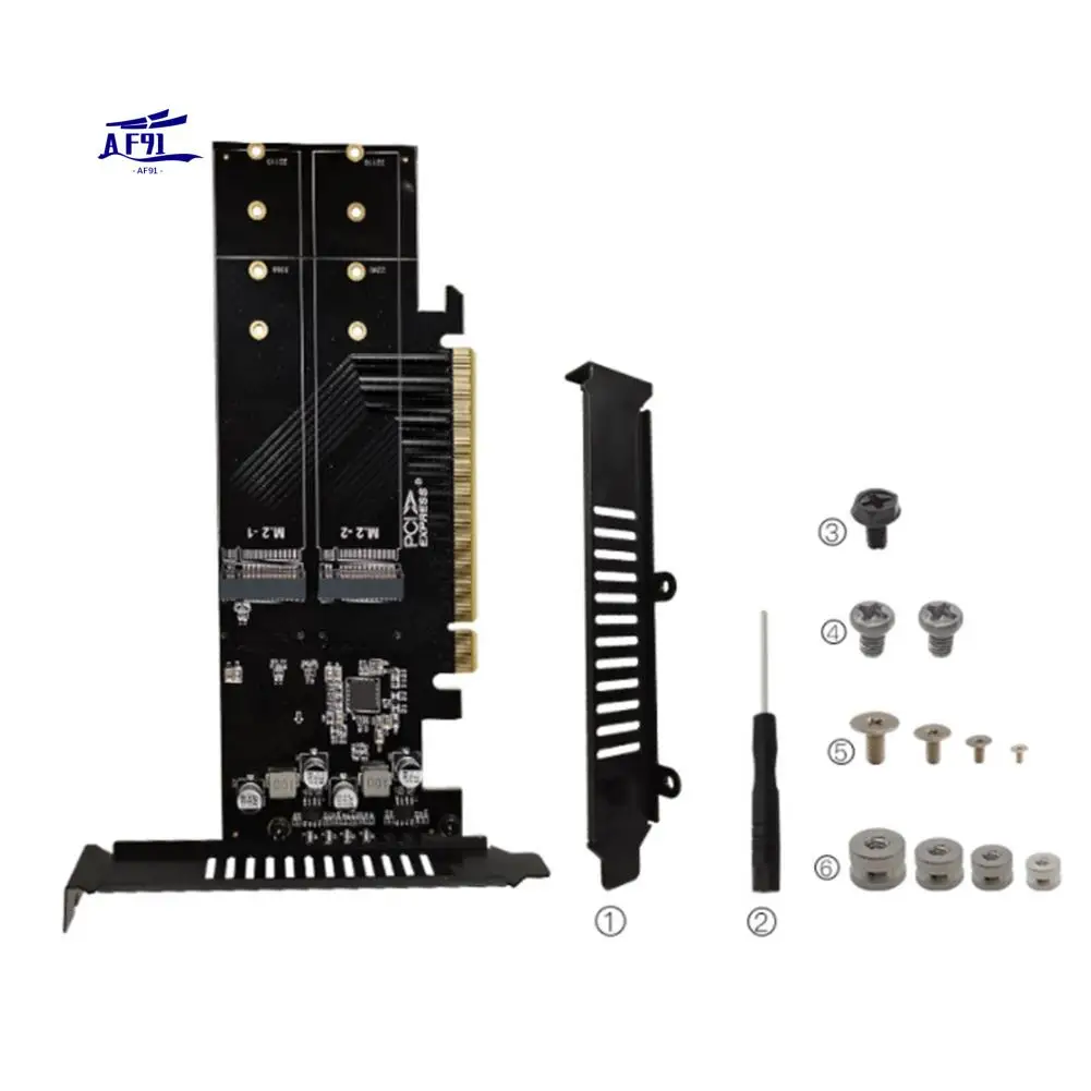 AF91-Новая карта адаптера Pcie — M2 Pcie X16 4-портовый M2 NVME M Key SSD-конвертер M.2 PCI Express X16 Адаптер карты расширения VROC
AF91-Новая карта адаптера Pcie — M2 Pcie X16 4-портовый M2 NVME M Key SSD-конвертер M.2 PCI Express X16 Адаптер карты расширения VROC