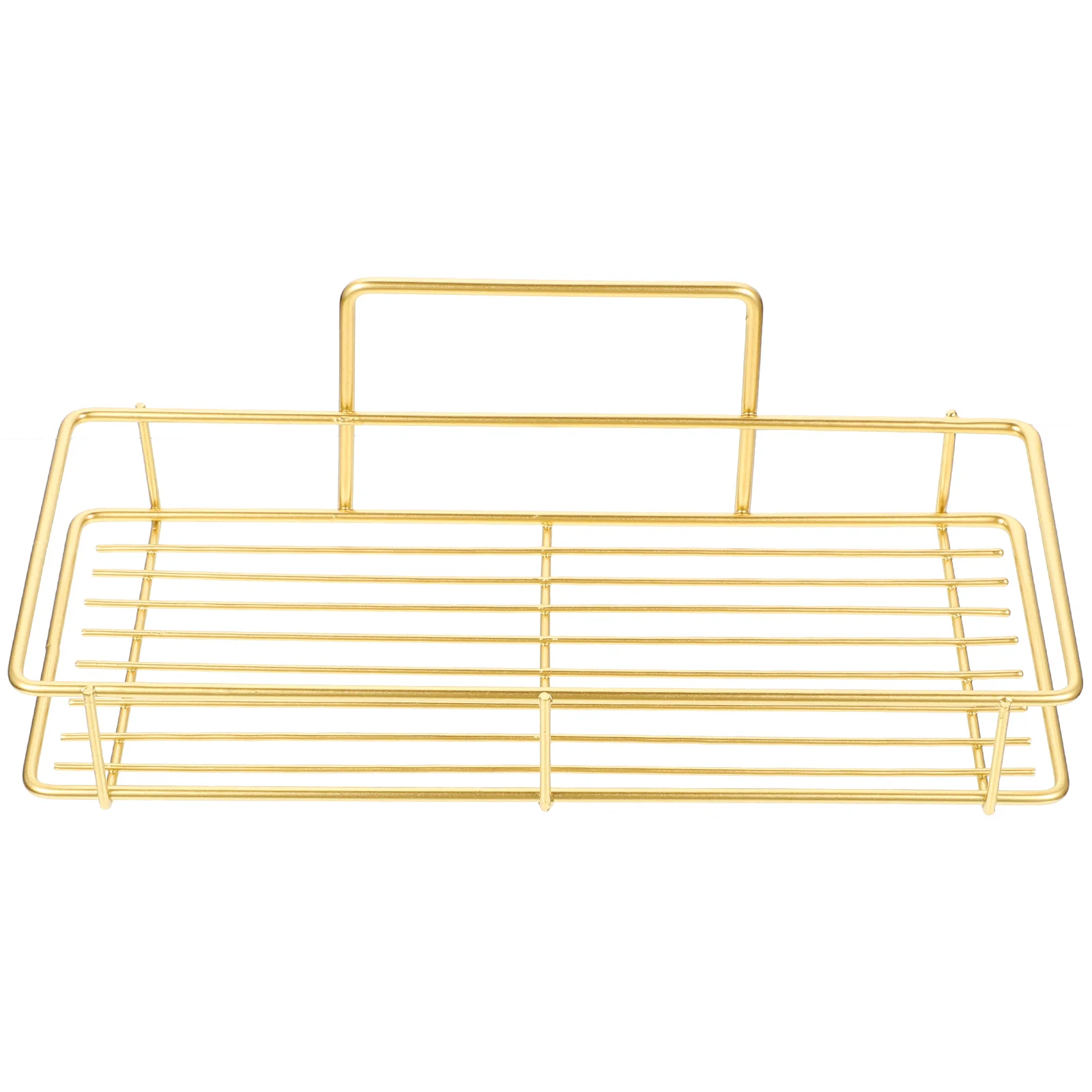 Golden Iron Bathroom Shower Shelf Wall mounted Storage ganizer Toothbrush Toothpaste Comb No Drilling Material Space
Golden Iron Bathroom Shower Shelf Wall mounted Storage ganizer Toothbrush Toothpaste Comb No Drilling Material Space