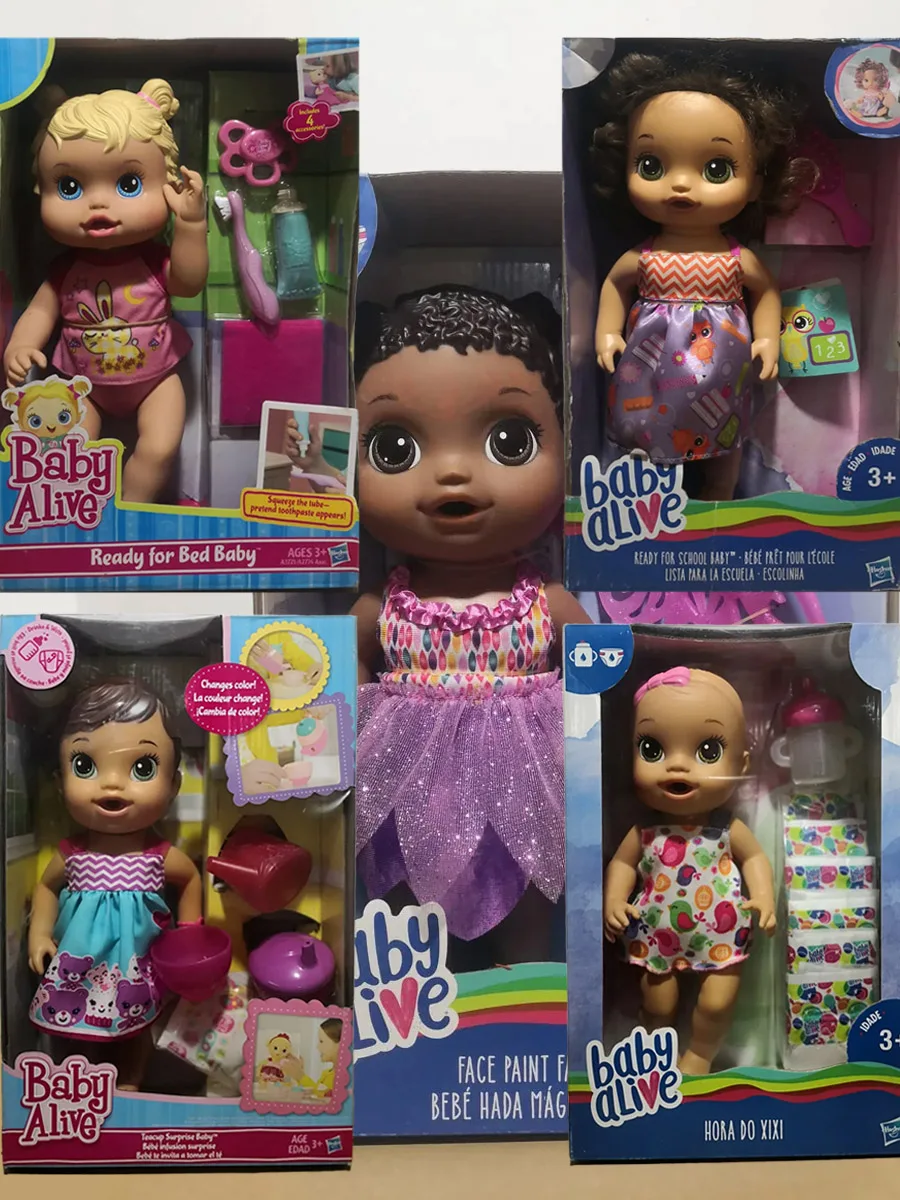 Интерактивная экшн-фигурка Hasbro Baby Alive для девочек, милая забавная игрушка для игрового домика, для кормления, питья, влажные куклы, подарки для детей на день рождения
Интерактивная экшн-фигурка Hasbro Baby Alive для девочек, милая забавная игрушка для игрового домика, для кормления, питья, влажные куклы, подарки для детей на день рождения