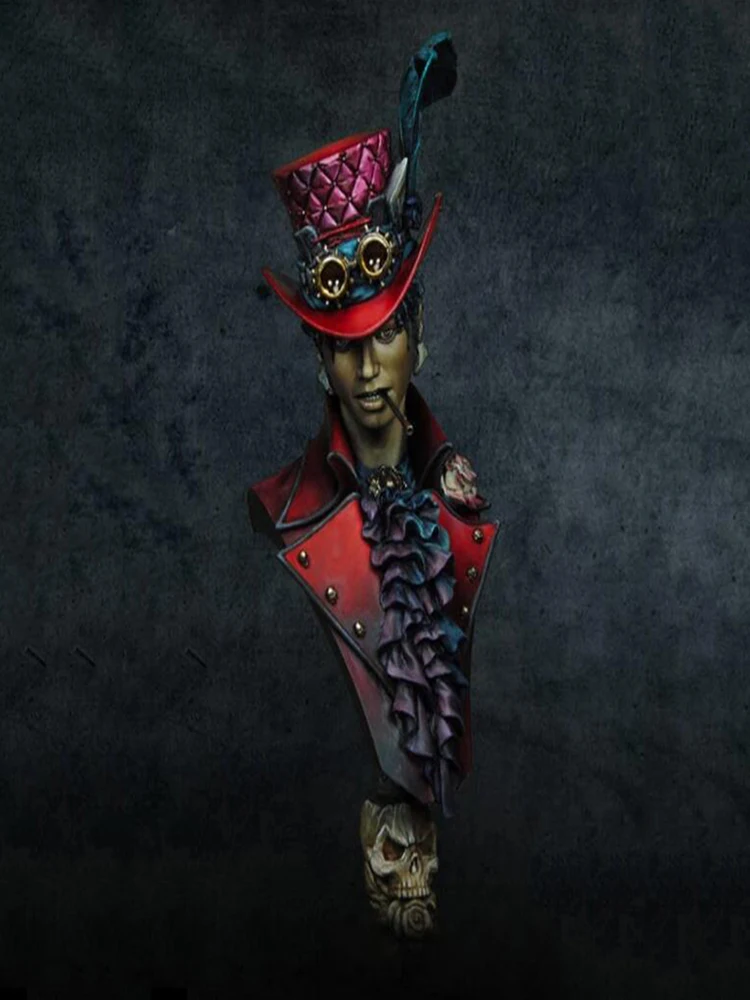 Unassambled 1/10 ancient man with hat bust Resin figure miniature model kits Unpainted
Unassambled 1/10 ancient man with hat bust Resin figure miniature model kits Unpainted