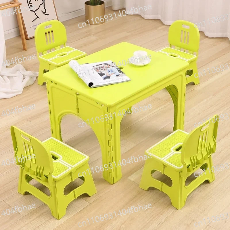 Plastic Folding Table and Chairs Set Home Writing Tables Outdoor Portable Foldable Desk Furniture
Plastic Folding Table and Chairs Set Home Writing Tables Outdoor Portable Foldable Desk Furniture