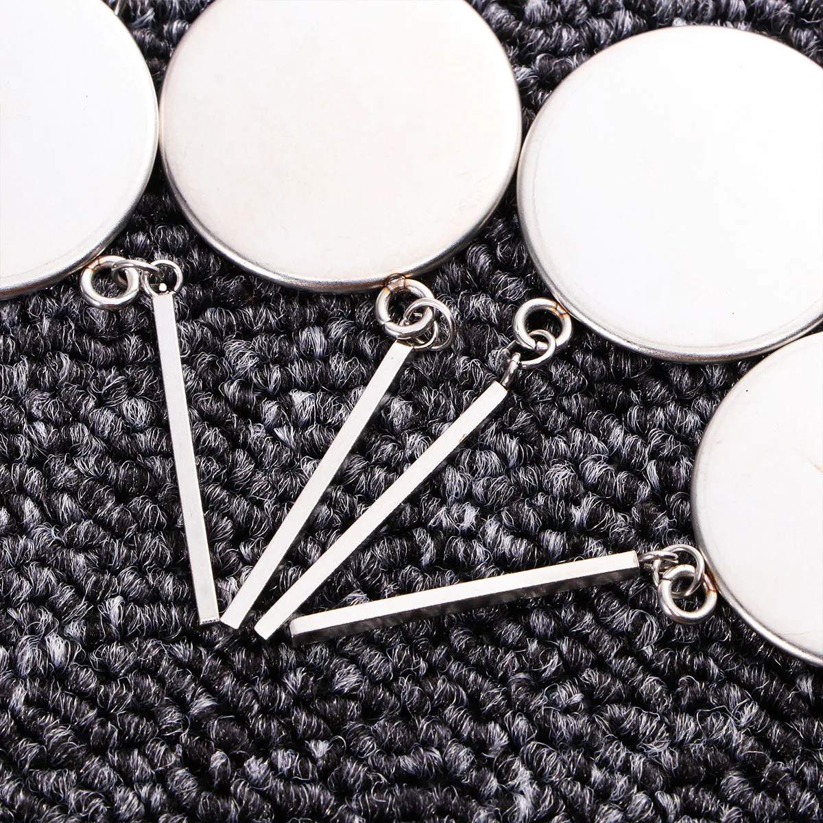 20 Pcs Earring Holder DIY Jewelry Making Stainless Steel Bezel Pendant Base Setting Tray
20 Pcs Earring Holder DIY Jewelry Making Stainless Steel Bezel Pendant Base Setting Tray