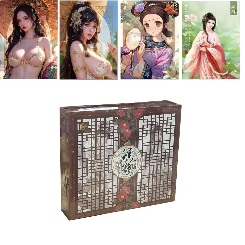 Новейшая коллекционная карточная игра «История Богинь» в китайском стиле: красивые карточки-бустеры «История Богинь», игрушки для вечеринок и хобби
Новейшая коллекционная карточная игра «История Богинь» в китайском стиле: красивые карточки-бустеры «История Богинь», игрушки для вечеринок и хобби