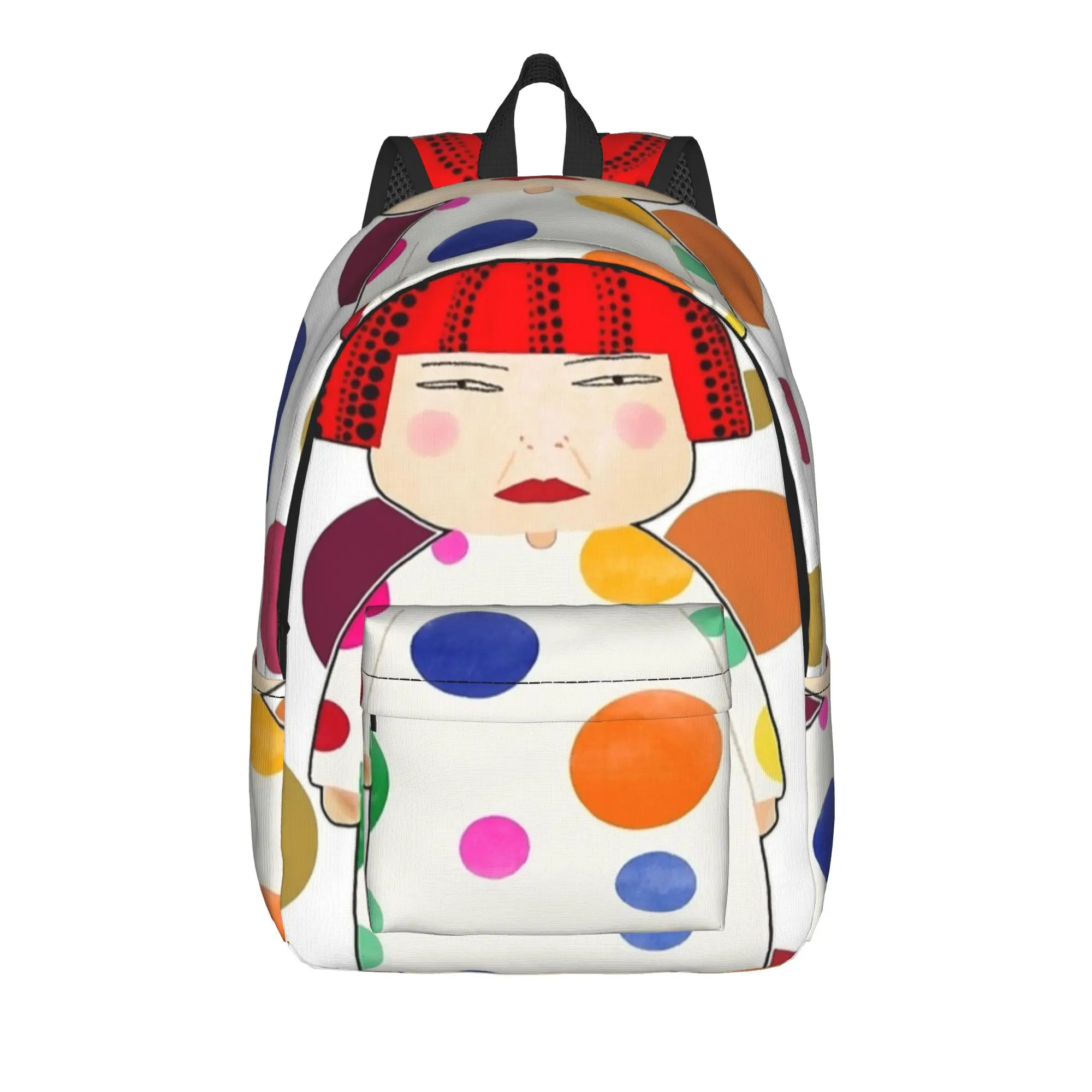 Yayoi K-Kusama Backpack for Men Women Casual Student Work Daypack Laptop Computer Canvas Bags with Pocket
Yayoi K-Kusama Backpack for Men Women Casual Student Work Daypack Laptop Computer Canvas Bags with Pocket