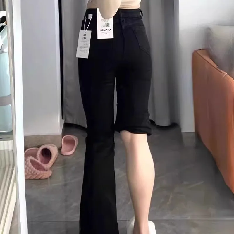 Fce Lined Thiened Bla Bell Bot Jeans Loose Slimming Ankle Length Pants High Waist Cotton Stretch Denim Winter Wear
Fce Lined Thiened Bla Bell Bot Jeans Loose Slimming Ankle Length Pants High Waist Cotton Stretch Denim Winter Wear