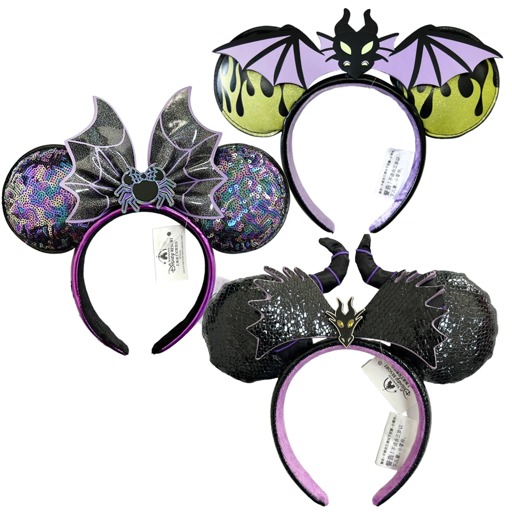 Halloween Minnie Mouse Ear Headband Adults/Child Disneyland Spider Bat PU Leather Bow Ear Women Christmas Gifts
Halloween Minnie Mouse Ear Headband Adults/Child Disneyland Spider Bat PU Leather Bow Ear Women Christmas Gifts