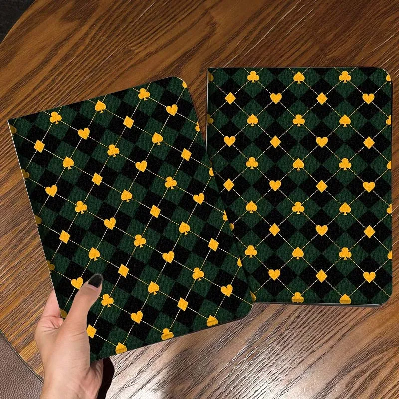Cartoon Heart Grid Pattern For iPad Pro Mini Air 1 2 3 4 5 6 7 10 11 th 8 9 gen 11 M4 M5 Foldable Tablet Case Cover
Cartoon Heart Grid Pattern For iPad Pro Mini Air 1 2 3 4 5 6 7 10 11 th 8 9 gen 11 M4 M5 Foldable Tablet Case Cover