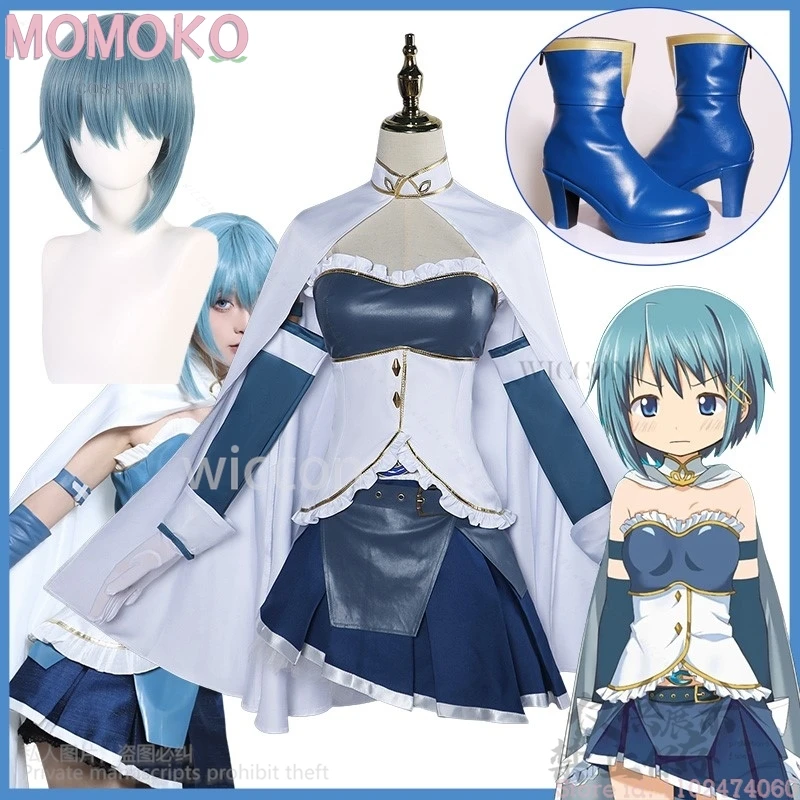 Аниме Puella Magi Madoka Magica Косплей Мики Саяка Синяя боевая форма Платье Лолита Парики Обувь для девочек Хэллоуин Индивидуальные новые
Аниме Puella Magi Madoka Magica Косплей Мики Саяка Синяя боевая форма Платье Лолита Парики Обувь для девочек Хэллоуин Индивидуальные новые
