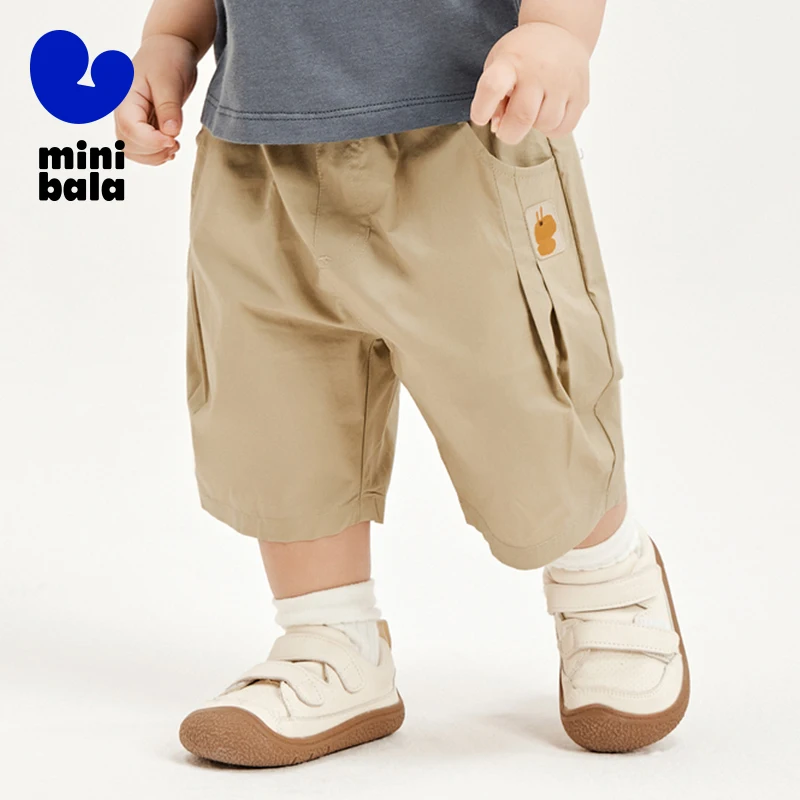 Mini Bala Cropped Pants Boys Summer Pure Cotton Comfortable and Breathable Bubble Pants 
Mini Bala Cropped Pants Boys Summer Pure Cotton Comfortable and Breathable Bubble Pants