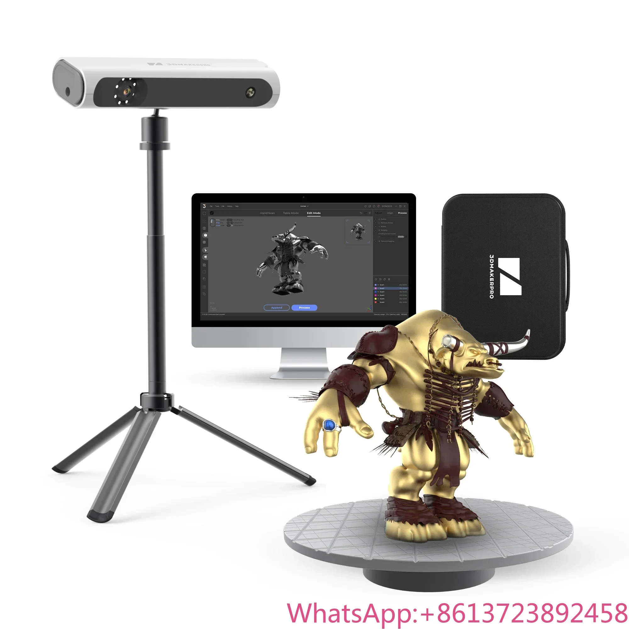 3DMakerpro Lynx 3D Scanner Premium Kit multi-mode scanning up to 0.1mm precision easy scan 3d scanner
3DMakerpro Lynx 3D Scanner Premium Kit multi-mode scanning up to 0.1mm precision easy scan 3d scanner