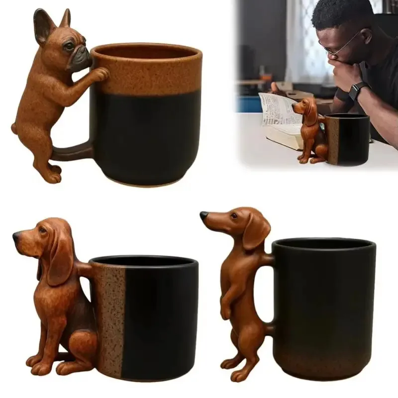TOPLIVING With Handle Dachshund Coffee Handcrafted Design 3D Animal Mug Adorable Puppy Decoration Dog Lovers Drinkware
TOPLIVING With Handle Dachshund Coffee Handcrafted Design 3D Animal Mug Adorable Puppy Decoration Dog Lovers Drinkware