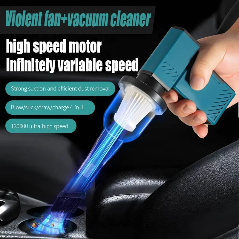 Motor Turbofan Portable Vacuum Cleaner And Dust Blower Hight Power Outdoor Handheld Fan Camping Violent Fan
Motor Turbofan Portable Vacuum Cleaner And Dust Blower Hight Power Outdoor Handheld Fan Camping Violent Fan
