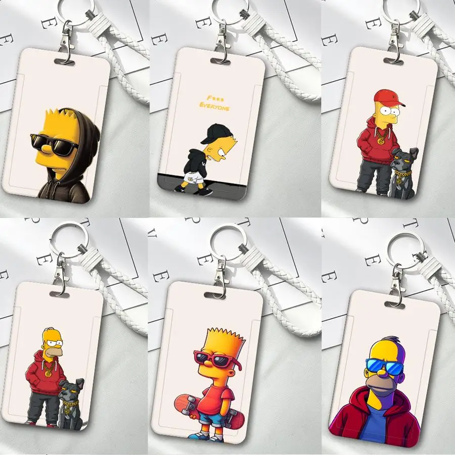 Cartoon The S-simpsons 1Pc Card Holder Retractable Credit Card Holders Holders Child Bus with lanyard Bank ID Badge Cover Case
Cartoon The S-simpsons 1Pc Card Holder Retractable Credit Card Holders Holders Child Bus with lanyard Bank ID Badge Cover Case