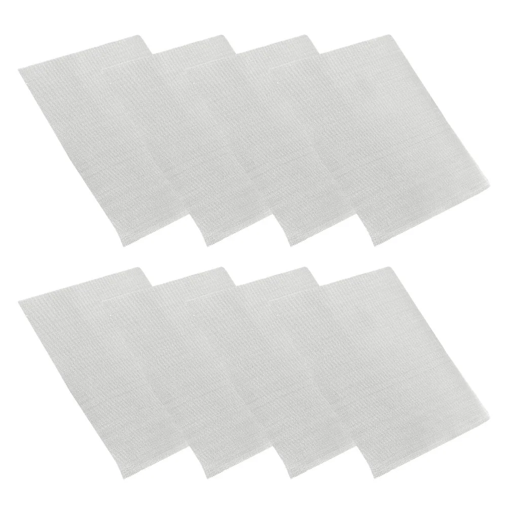 8Pcs Car Bumper Welding Mesh Screen Plastic Repair Reinforcement Kit Quick Precise Restoration for DIY Mechanics Thermoplastic
8Pcs Car Bumper Welding Mesh Screen Plastic Repair Reinforcement Kit Quick Precise Restoration for DIY Mechanics Thermoplastic