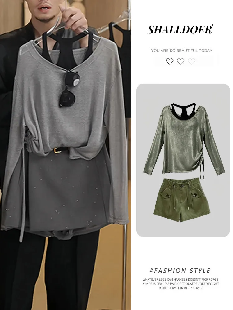 Stunning Summer New Women's Long Sleeve UV Protection Cover up Beautiful Back Strap Short Skirt Three Piece Set Casual Style
Stunning Summer New Women's Long Sleeve UV Protection Cover up Beautiful Back Strap Short Skirt Three Piece Set Casual Style