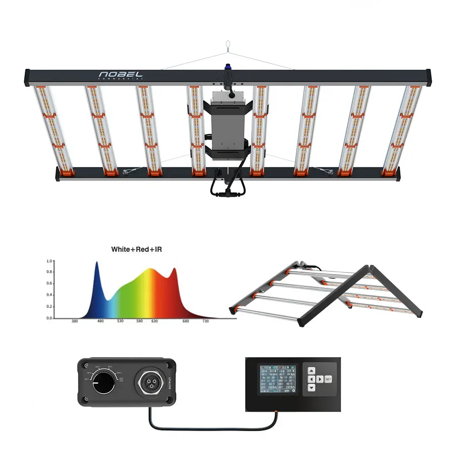 320w 650w 800w Design Full Spectrum IP65 Red 660 LM301H LED Lights Grow for Indoor Growth
320w 650w 800w Design Full Spectrum IP65 Red 660 LM301H LED Lights Grow for Indoor Growth