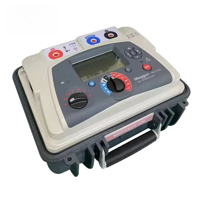 MEGG-GER MIT 1525 15kv Lightning Protection & Earthing Insulation Resistance Tester
MEGG-GER MIT 1525 15kv Lightning Protection & Earthing Insulation Resistance Tester