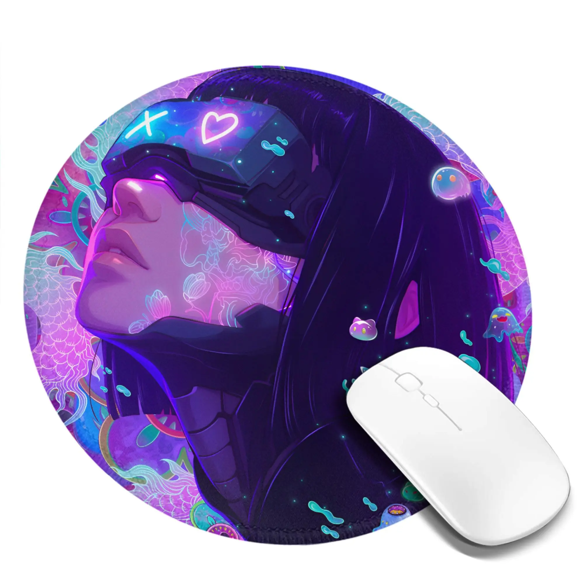 Japanese Oni Mask Girl Round Mouse Pad Anime Cute Rubber Gaming Mousepad For Notebook Computer Anti-Slip Custom Mouse Mats
Japanese Oni Mask Girl Round Mouse Pad Anime Cute Rubber Gaming Mousepad For Notebook Computer Anti-Slip Custom Mouse Mats