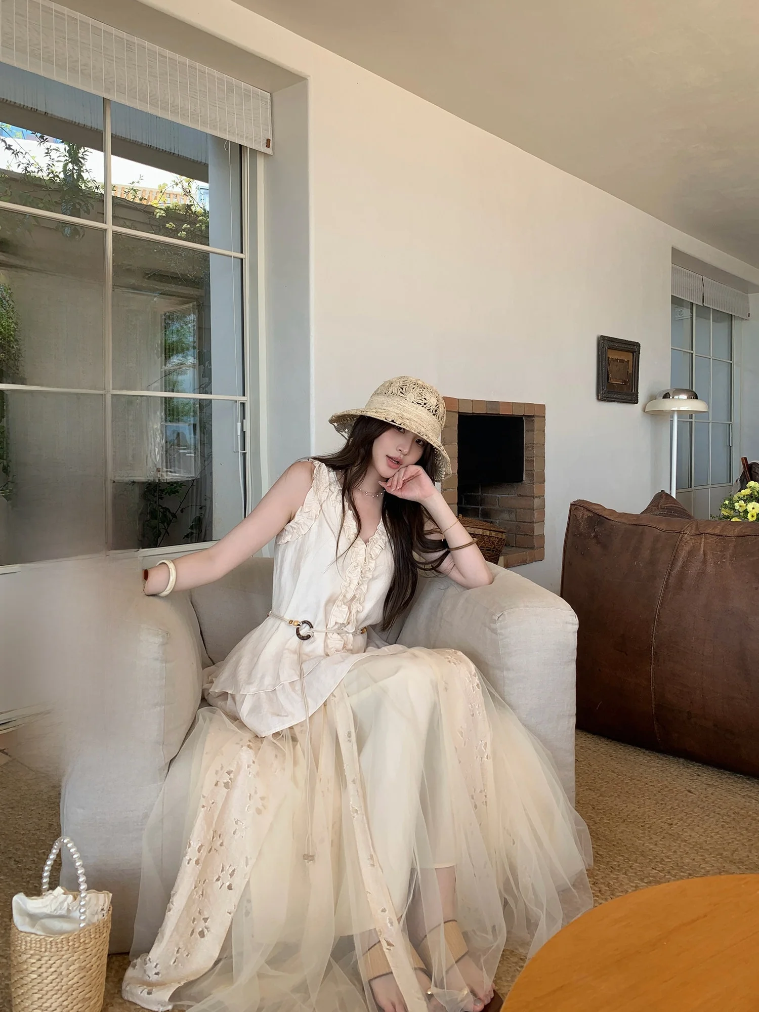 Elegant Hollow out Half Skirt for Women Summer New Style YEAHLOU French Style High Waist A-Line Skirt Loose Fit
Elegant Hollow out Half Skirt for Women Summer New Style YEAHLOU French Style High Waist A-Line Skirt Loose Fit