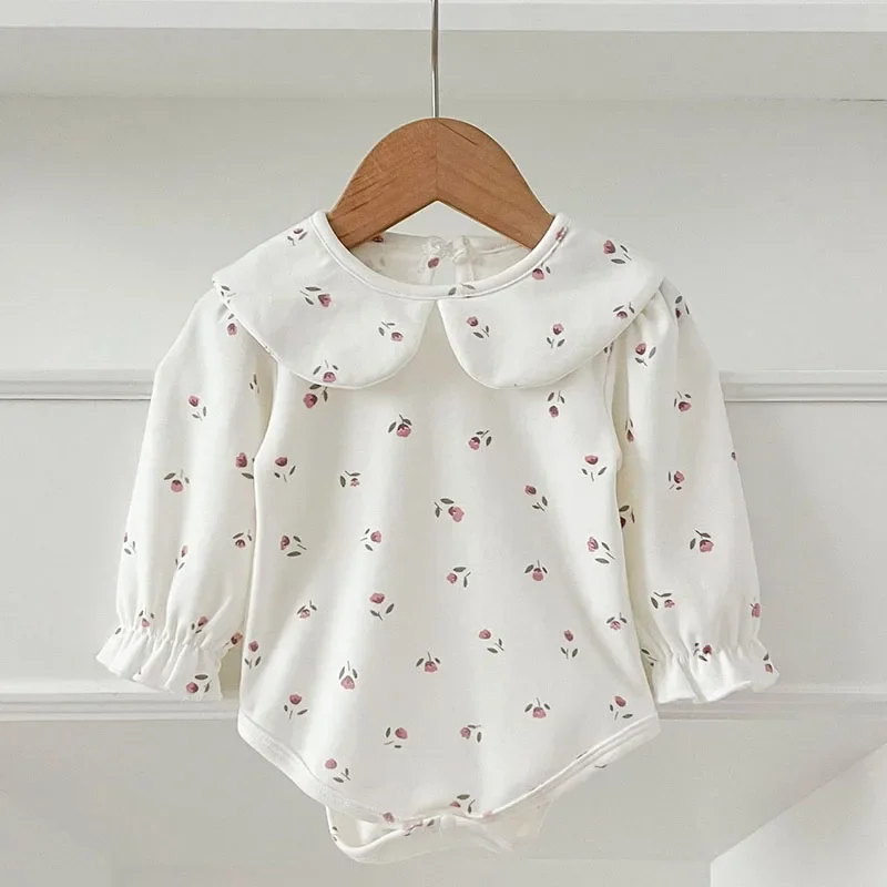 2025 New Autumn Korean Style Climbing Suit Long Sleeved Cotton Print Newborn Baby Girls Bodysuits 0-24M Children Clothes
2025 New Autumn Korean Style Climbing Suit Long Sleeved Cotton Print Newborn Baby Girls Bodysuits 0-24M Children Clothes